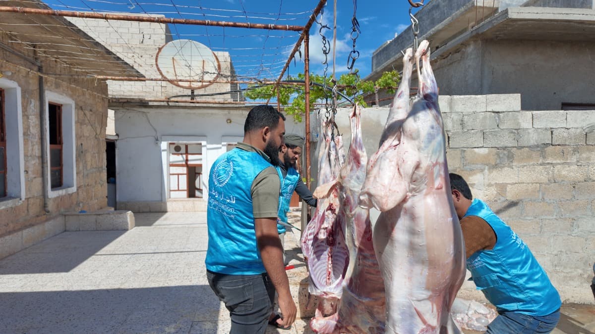 ساهم بأضحيتك وامنح عائلة فرحة العيد